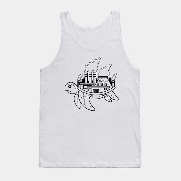 Plastic Free : Earth Day, Mother Earth, Climate Action, Alternative Energy, Reduce Your Impact, Keep It Clean Tank Top by HellySween